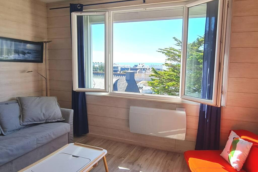 Ferienwohnung Le Perchoir, Belle Vue Mer Concarneau Exterior foto